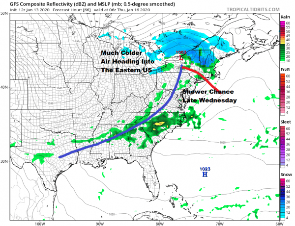 Stepping Down To Colder Late Week Snow Ice Rain Likely Saturday