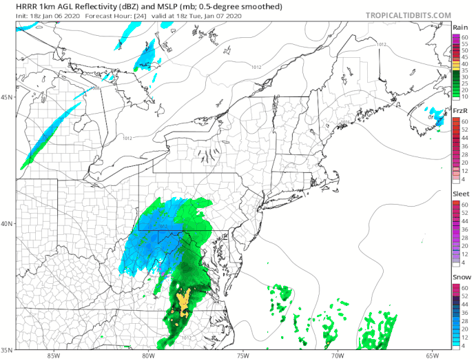Another Chance for Snow Late Tuesday Tuesday Night Southeast Pa to Southern New England