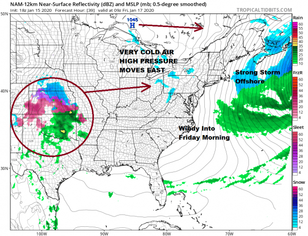 Showers Before Daybreak Windy Colder Thursday Very Cold Friday Snow To Rain Saturday