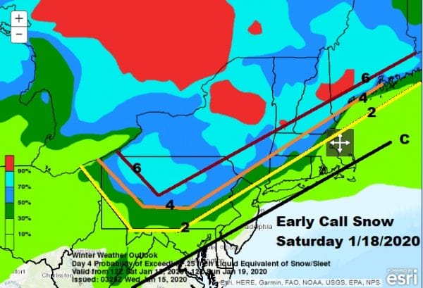 Early Call Snow Forecast Saturday Nice Sunny Wednesday Before Cold Air Arrives