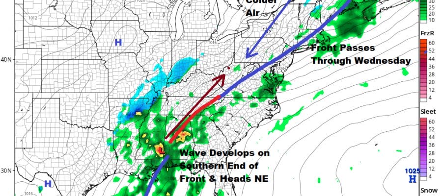Cheap Thrill Snow Showers Sunday Evening Before Warm Air Arrives