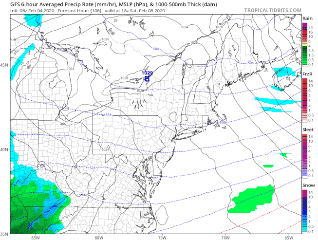 Miserable Weather Rest of the Week Small Window Opens For Snow Saturday Night Into Sunday