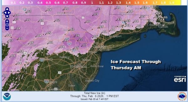 Winter Weather Advisory Overnight into Thursday Heavy Rain Thursday Night Into Friday