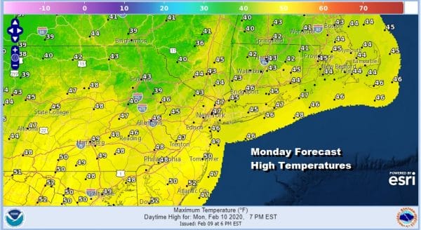 Rain Late Tonight Burst of Snow Inland, On & Off Rain Into Thursday, Very Cold Late Week