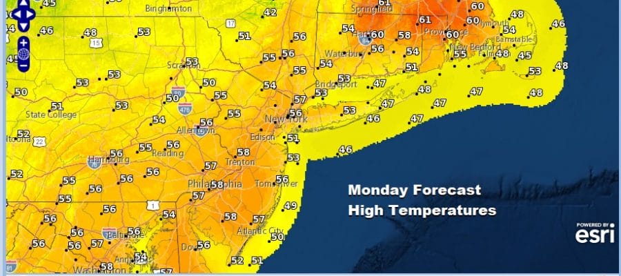 One More Nice Day Before Rains Return Colder Late Week