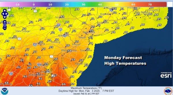 Cheap Thrill Snow Showers Sunday Evening Before Warm Air Arrives