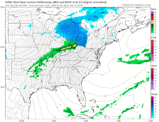 Wave Train Begins Monday Through Thursday Unsettled