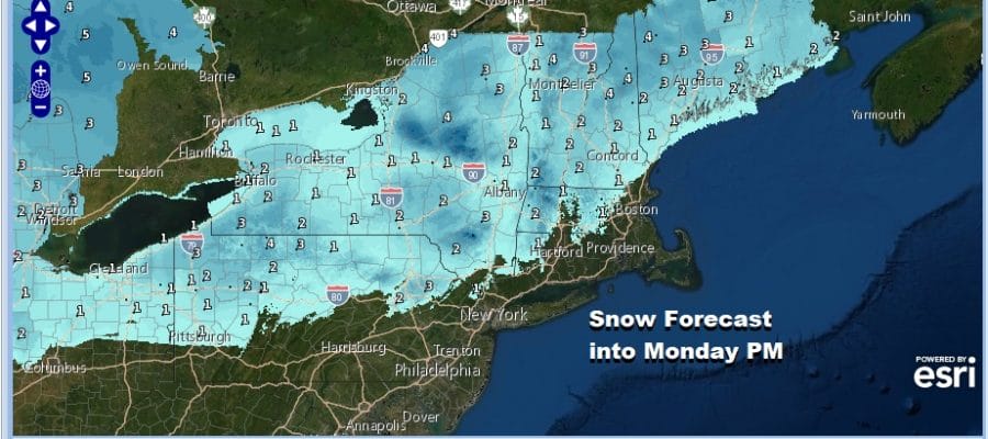 Wave Train Begins Monday Through Thursday Unsettled