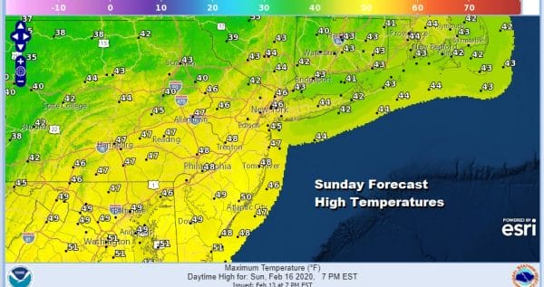 Coldest Night Of The Month & Winter Temperatures Rebound Sunday Monday
