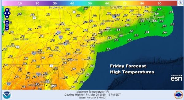 Weather Conditions Starting To Improve On Saint Patrick's Day