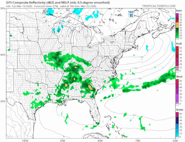 Warm Front Approaching Severe Weather Possible Friday Weekend Chilly