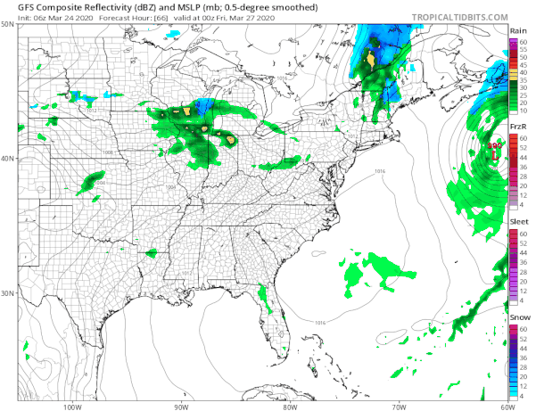 Spring Blocking Ahead Means Not Much Warming Short Term