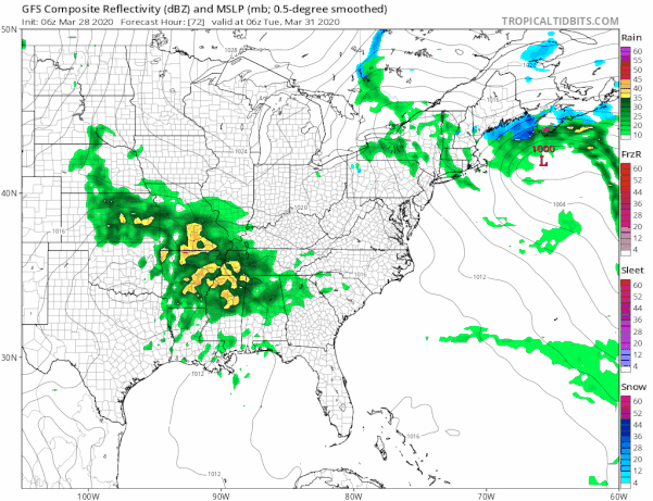 Gloom And Doom Weekend For Most Of You, Clouds Rain Ocean Wind