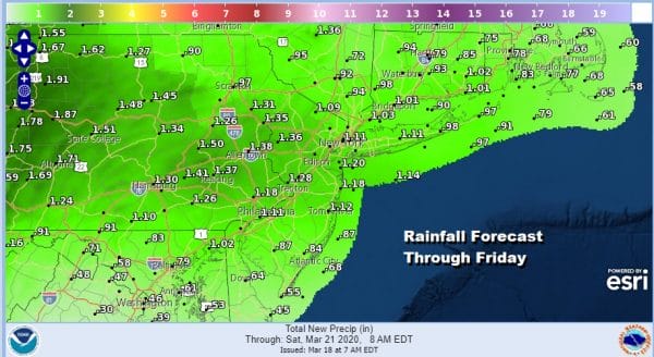 Last Day of Winter Sees Sunshine Rain Thursday 70s Friday