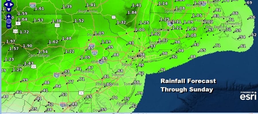 Gloom And Doom Weekend For Most Of You, Clouds Rain Ocean Wind