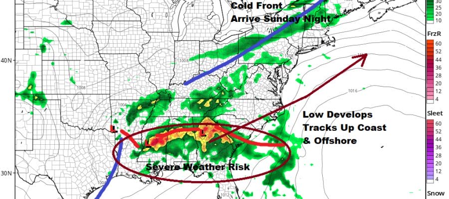 Slow Improvement Late Today Nice Most of Sunday Busy Week Ahead
