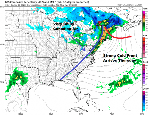 Severe Weather Risk Overnight Easter Weekend Outlook