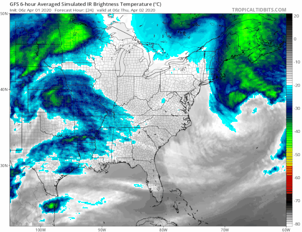 Coastal Storm Will Influence Our Weather Next Few Days