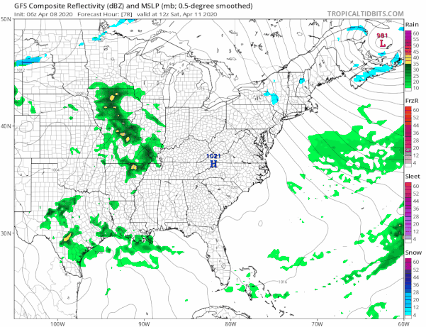 Severe Weather Risks Tonight Into Thursday Easter Weekend Dry Rain Sunday Night Monday