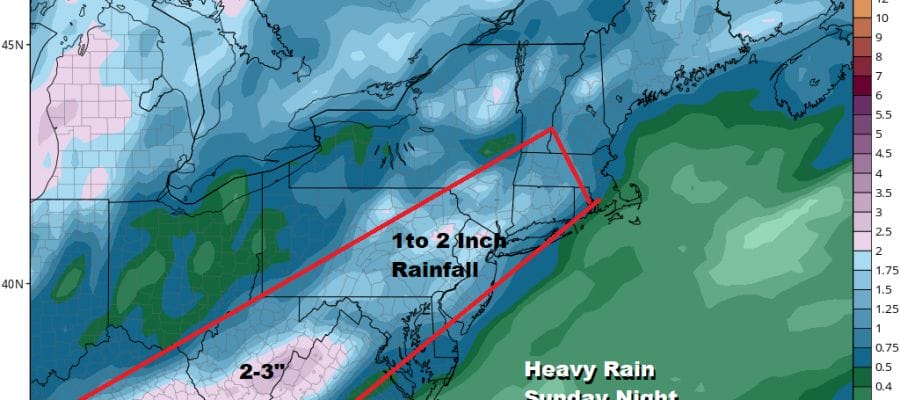 Major Storm Departs Northeast New Major Storm Develops Southern Plains Easter Weekend