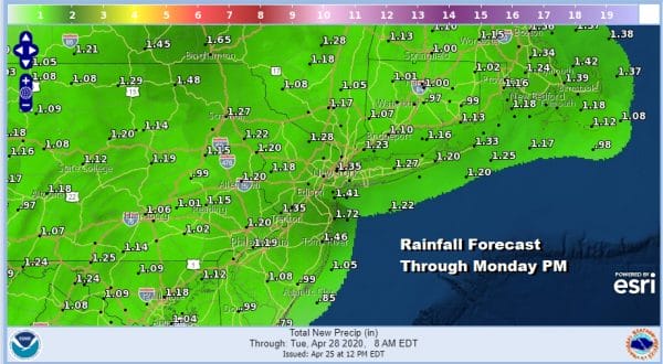 Bbeautiful Saturday Afternoon Gloom & Doom Return Sunday Monday