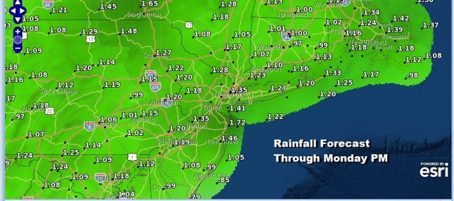 Beautiful Saturday Afternoon Gloom & Doom Return Sunday Monday