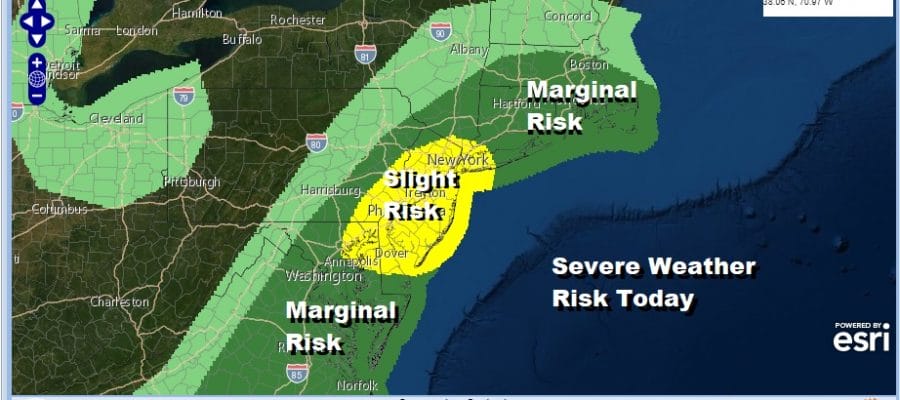 Severe Weather Risk Wind Advisories Expanded Stormy Sunday Night Into Monday
