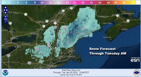 Beautiful Saturday Afternoon Gloom & Doom Return Sunday Monday
