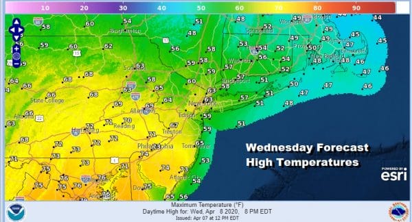 Severe Weather Risk Overnight Easter Weekend Outlook