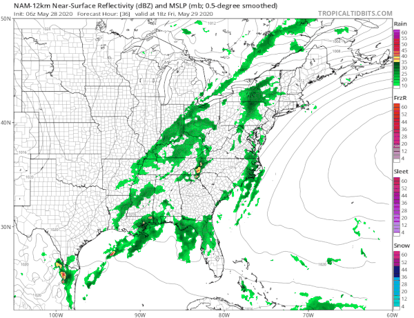 More Clouds Around Today Severe Weather Risk Friday Cooler Over the Weekend