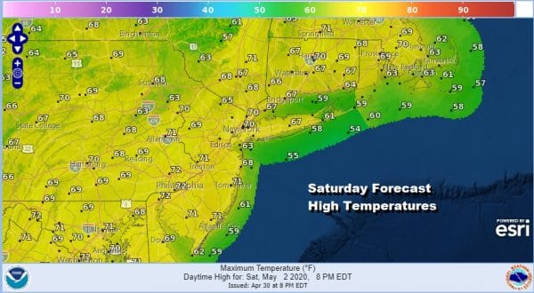 Slow Improvement But Showers Thunderstorms Possible Into This Evening