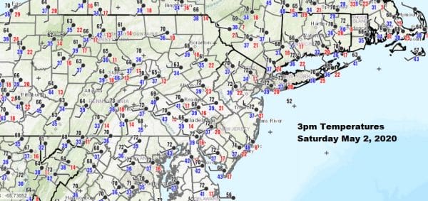 Wrapping Up A Beautiful Sunny Saturday Long Range Looks Chilly