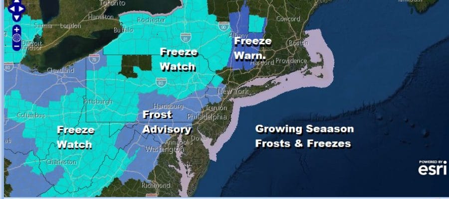 Severe Weather Risks Frosts & Freezes A Late Week Warm Up & The Tropics