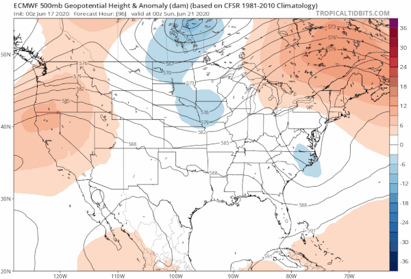 Another Good Day Overall Clouds Rain Stay South Very Warm Humid Weekend