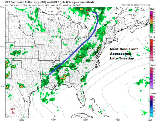 Warm Humid Father's Day Very Warm Weather Continues Next Week