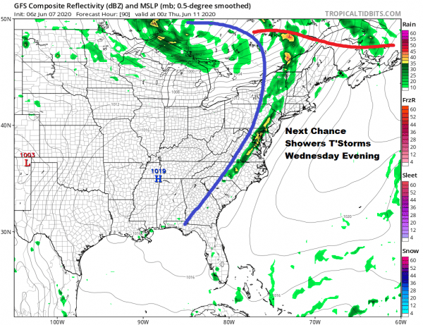 Tropical Storm Cristobal Moving Ashore In Louisiana Gales Heavy Rain Continues Tonight 