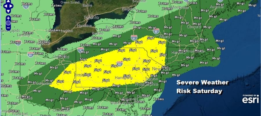 Severe Weather Risk Saturday Heat Humidity Return This Weekend