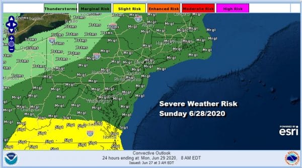 Severe Weather Risk Weekend Humidity Soars Thunderstorms Late Today