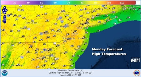 Severe Weather Risks Heat Humidity Tropical Systems All In Play For The Week Ahead