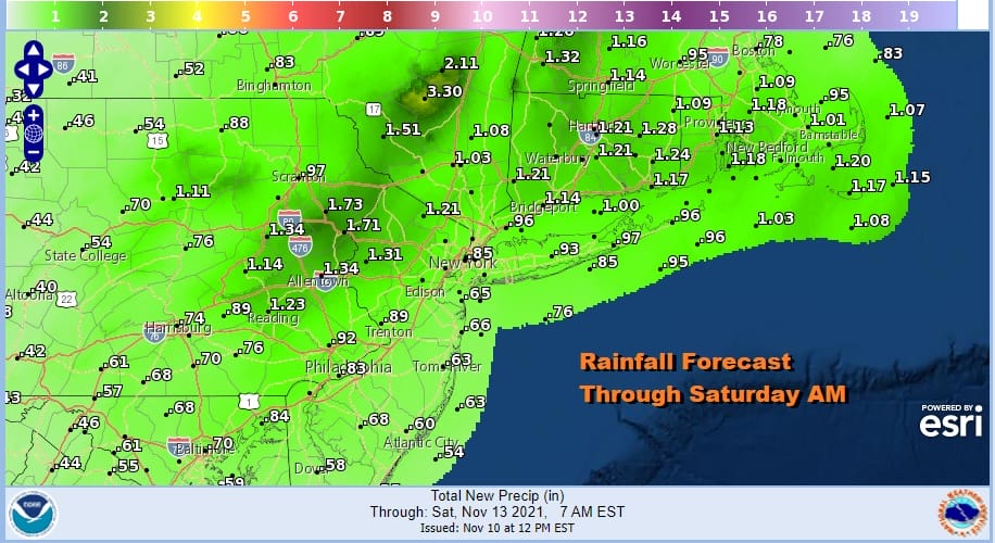 Another Beautiful Afternoon of Weather  Showers Thunderstorm Early Friday Colder Over The Weekend