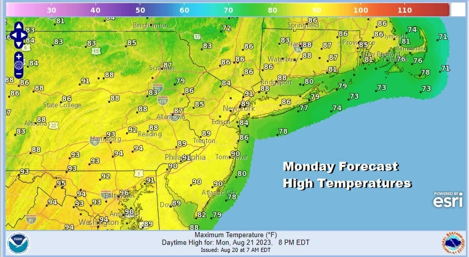 monday Weather Updates 24/7 by Meteorologist joe cioffi