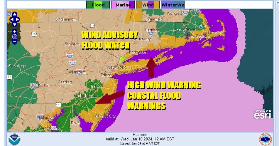 Major Storm Heavy Rain Strong Winds Flood Watch High Wind Coastal